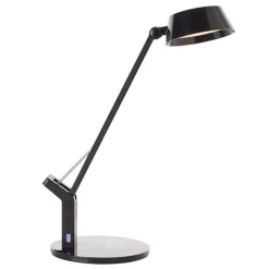 LED bureaulamp Kaila, zwart