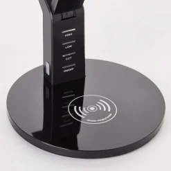 LED bureaulamp Kaila, zwart