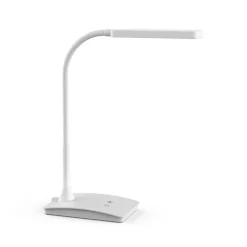LED bureaulamp MAULpearly, wit, 38 cm, dimbaar, CCT