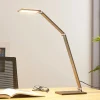 LED bureaulamp Mion, 41 cm, hoekig, dimbaar