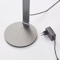 LED bureaulamp Mion, 41 cm, rond, dimbaar