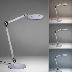 LED bureaulamp Niklas aluminium hoogte 83cm