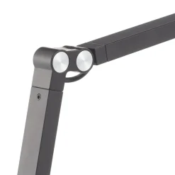 LED bureaulamp Regina met dimmer, zwart