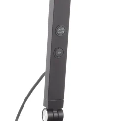 LED bureaulamp Regina met dimmer, zwart