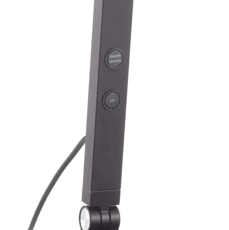 LED bureaulamp Regina met dimmer, zwart