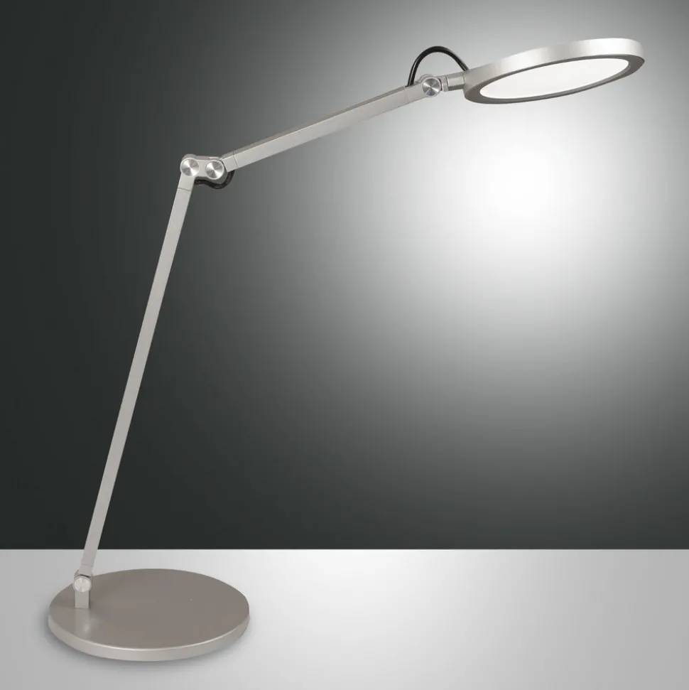 LED bureaulamp Regina met dimmer, alu