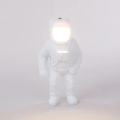 LED decoratie figuur Cosmic-Flashing Starman +accu
