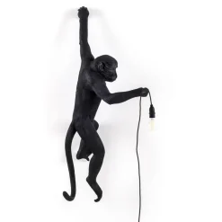 LED decoratie-buitenwandlamp Monkey Lamp links