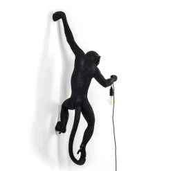 LED decoratie-buitenwandlamp Monkey Lamp links