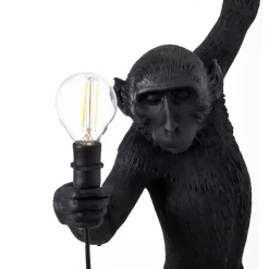 LED decoratie-buitenwandlamp Monkey Lamp links