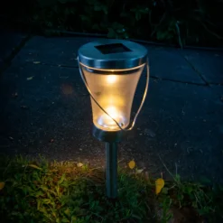 LED decoratie-lamp solar 5146408 aardspies 8/set