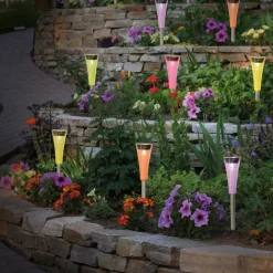 LED decoratie-lamp solar 4180702 bont aardspies 10