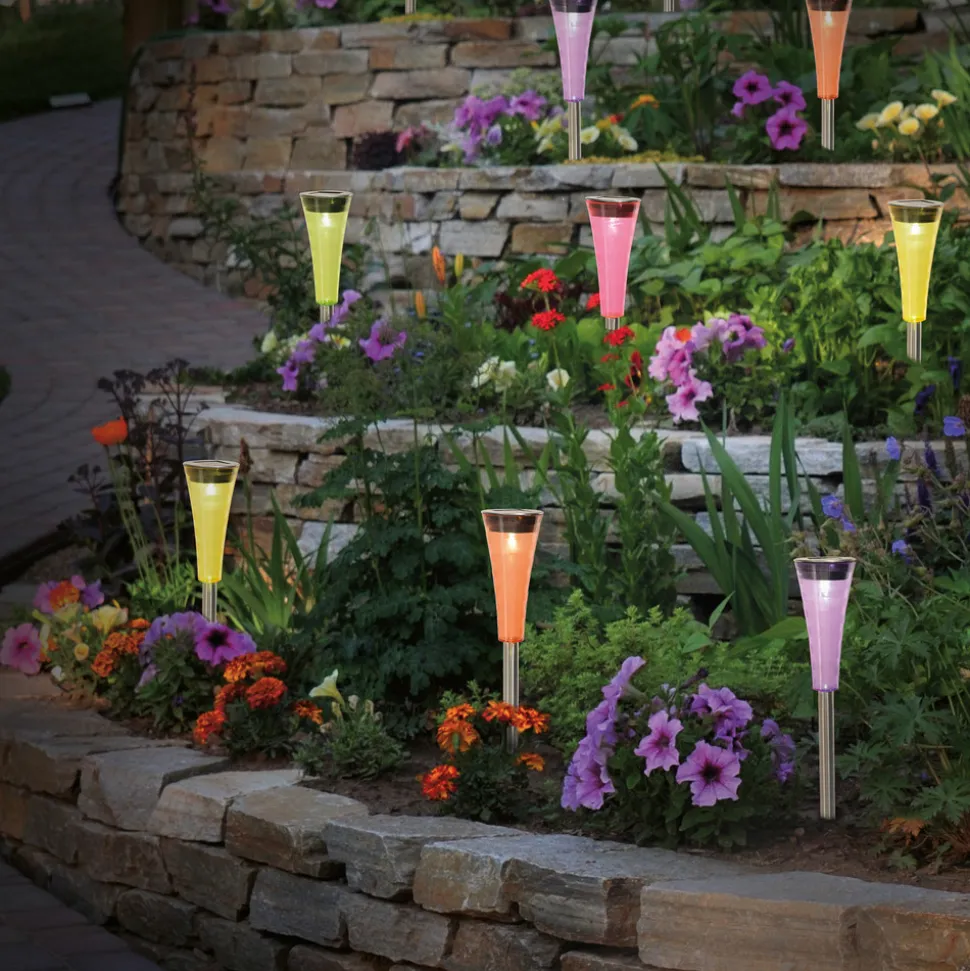 LED decoratie-lamp solar 4180702 bont aardspies 10