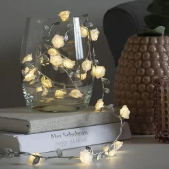 LED decoratie-lichtketting blad en bloem 25-lamps