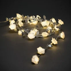 LED decoratie-lichtketting blad en bloem 25-lamps