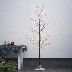 LED decoratieve boom Tobby Tree IP44 bruin hoogte 120cm