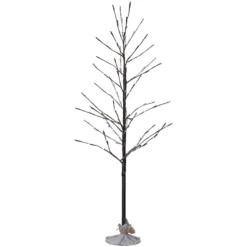 LED decoratieve boom Tobby Tree IP44 bruin hoogte 120cm