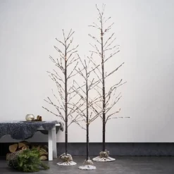 LED decoratieve boom Tobby Tree IP44 bruin hoogte 150cm