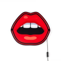 LED decoratie-wandlamp Blow, 47x39,5cm