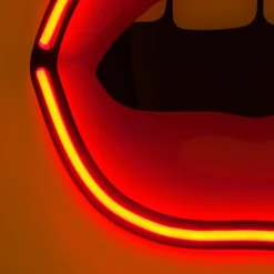 LED decoratie-wandlamp Blow, 47x39,5cm