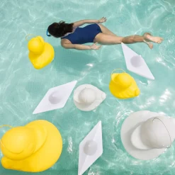 LED designlamp DUCK-DUCK S voor buiten in geel