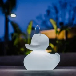 LED designlamp DUCK-DUCK XL voor buiten in wit