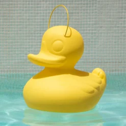 LED designlamp DUCK-DUCK XL voor buiten in geel