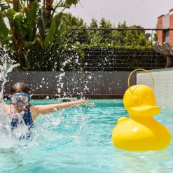 LED designlamp DUCK-DUCK XL voor buiten in geel