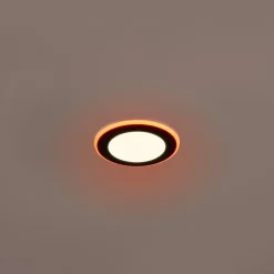 LED downlight Argus RGBW afstandsbed. Ø8cm zwart