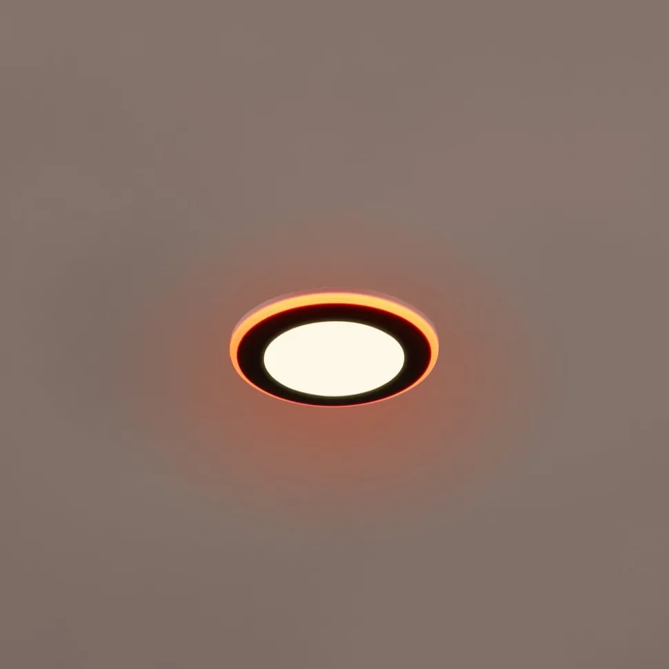 LED downlight Argus RGBW afstandsbed. Ø8cm zwart