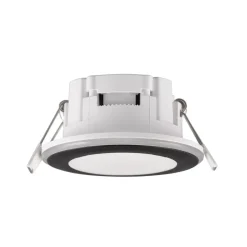 LED downlight Argus RGBW afstandsbed. Ø8cm zwart