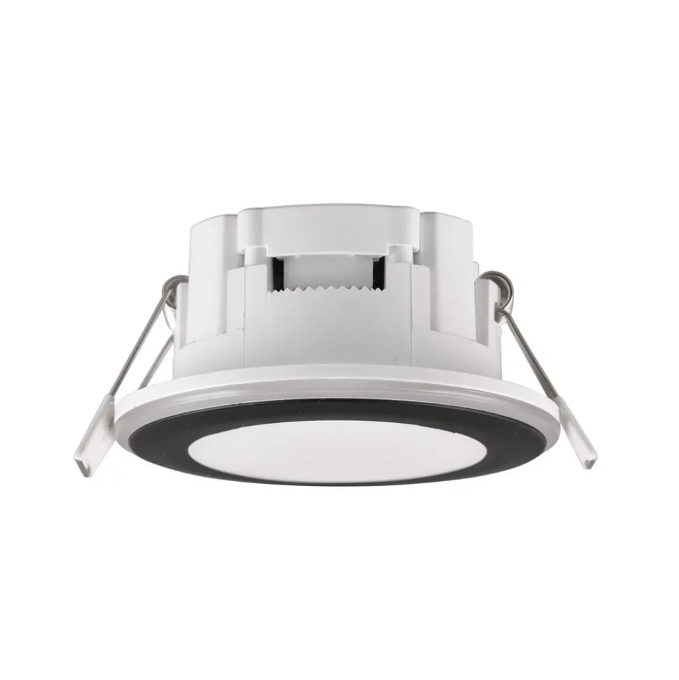 LED downlight Argus RGBW afstandsbed. Ø8cm zwart