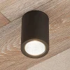 LED downlight Embla van aluminium IP54, grijs