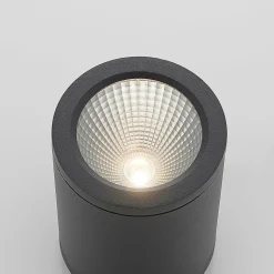 LED downlight Embla van aluminium IP54, grijs