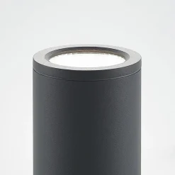 LED downlight Embla van aluminium IP54, grijs