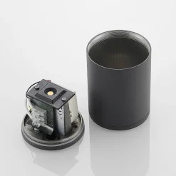 LED downlight Embla van aluminium IP54, grijs