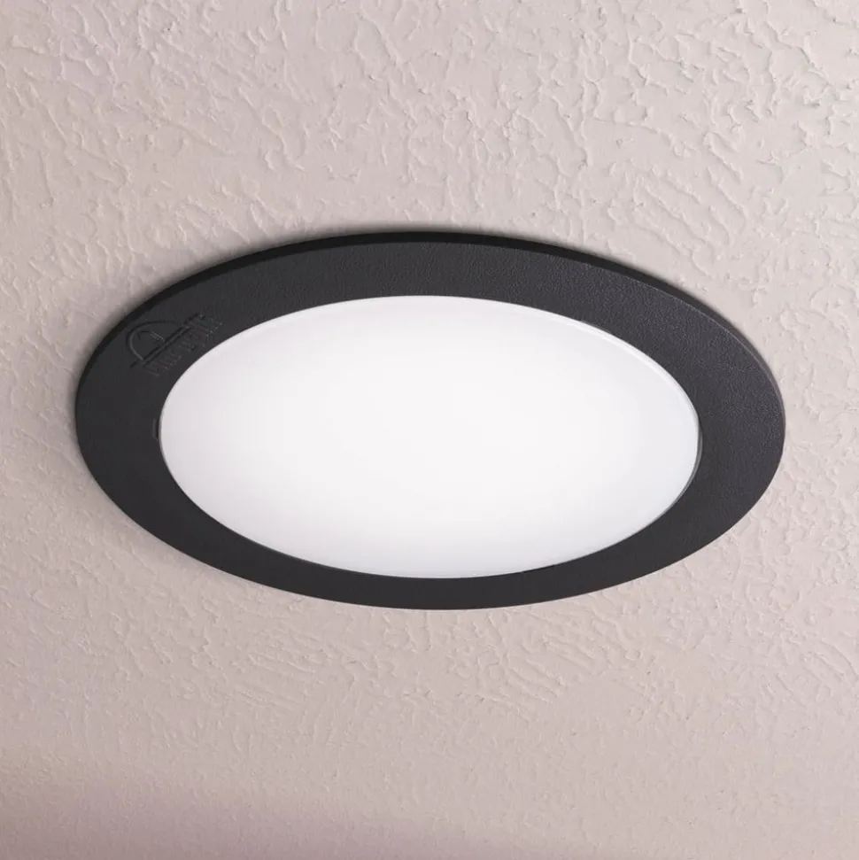 LED downlight Teresa 160, GX53, CCT, 3W, zwart