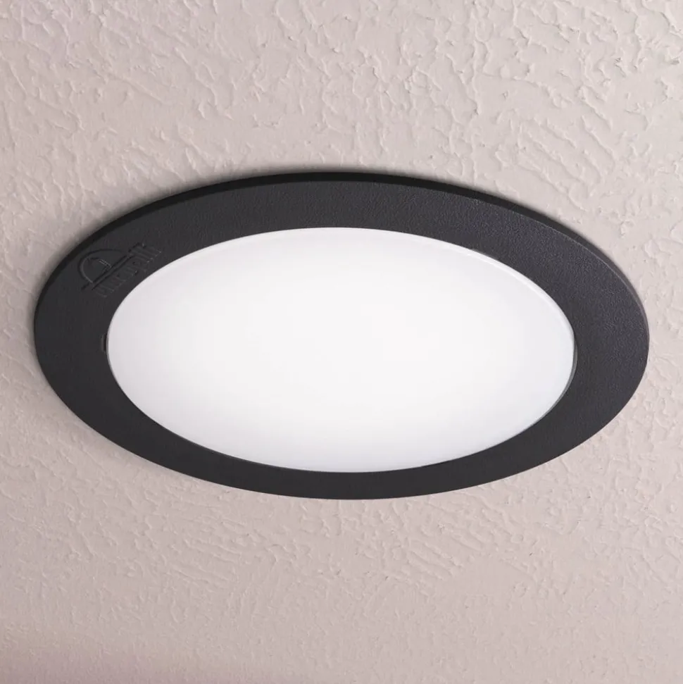 LED downlight Teresa 160, GX53, CCT, 10W, zwart