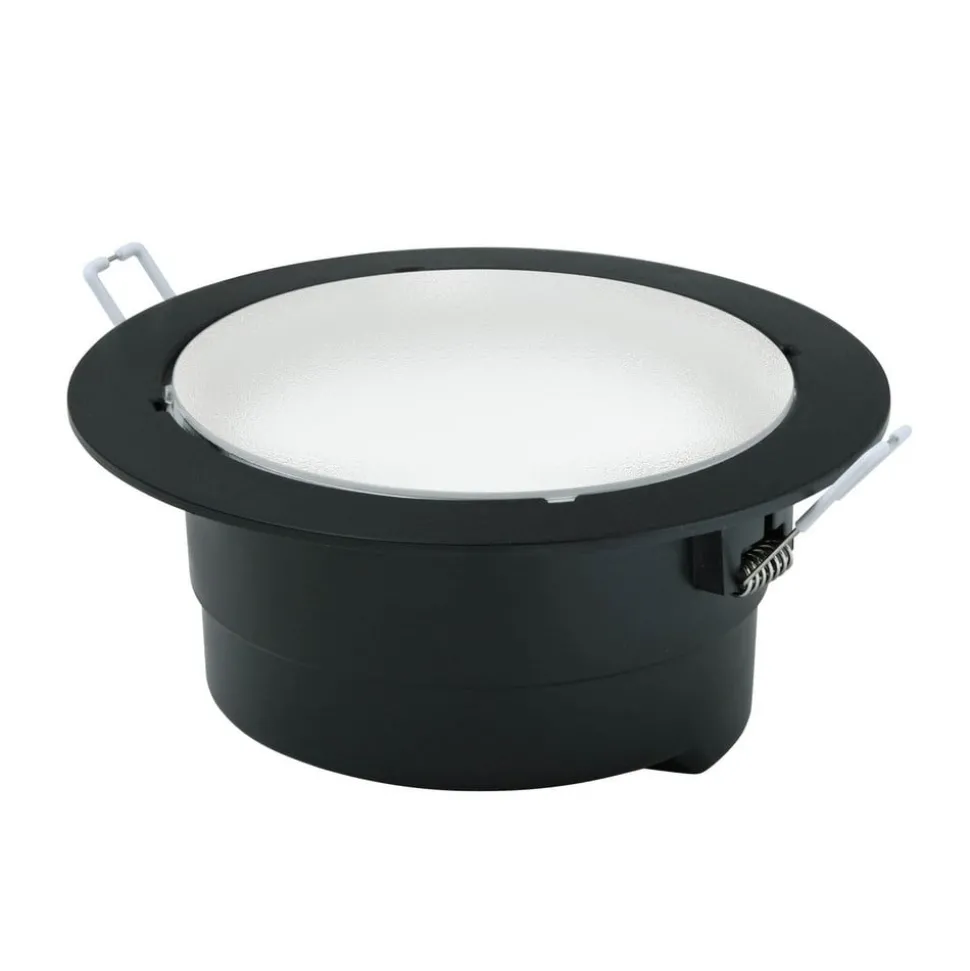 LED downlight Teresa 160, GX53, CCT, 10W, zwart