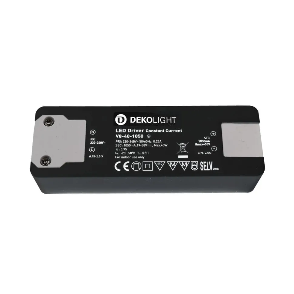 LED driver Basic, CC, V8-40-1050mA/40V