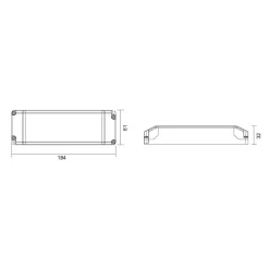 LED driver Basic, CV, Q8H-12-75W