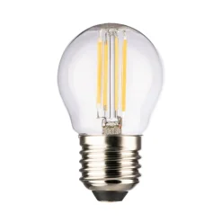 LED druppellamp E27 4W 2.700 K filament helder