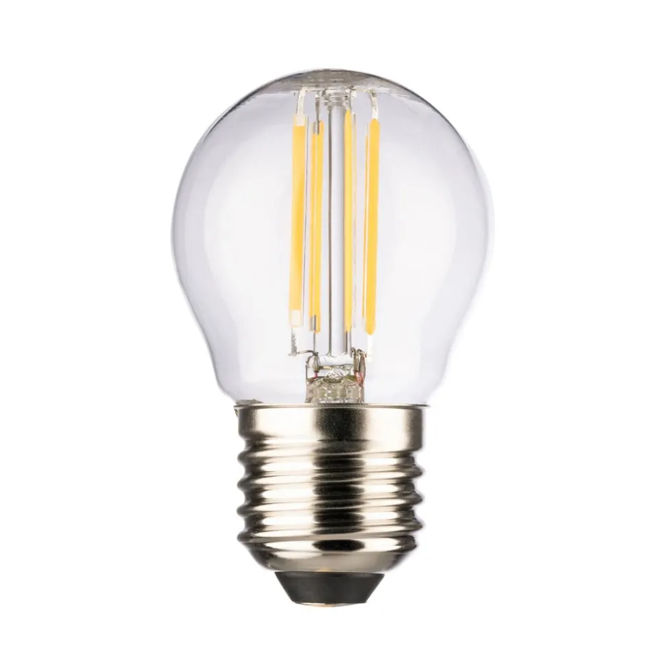 LED druppellamp E27 4W 2.700 K filament helder