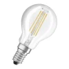 LED druppellamp E14 4,8W filament 2.700K dimbaar