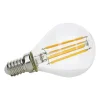 LED druppellamp E14 4,5W filament 827 dimbaar