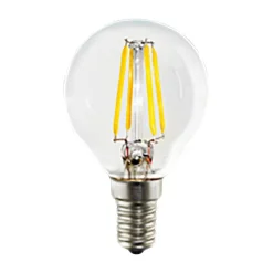 LED druppellamp E14 4,5W filament 827 dimbaar