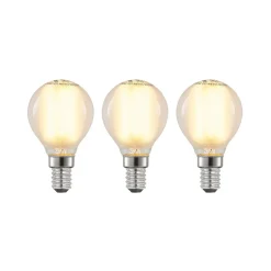 LED druppellamp E14 4W 2700K mat dimbaar 3 per set