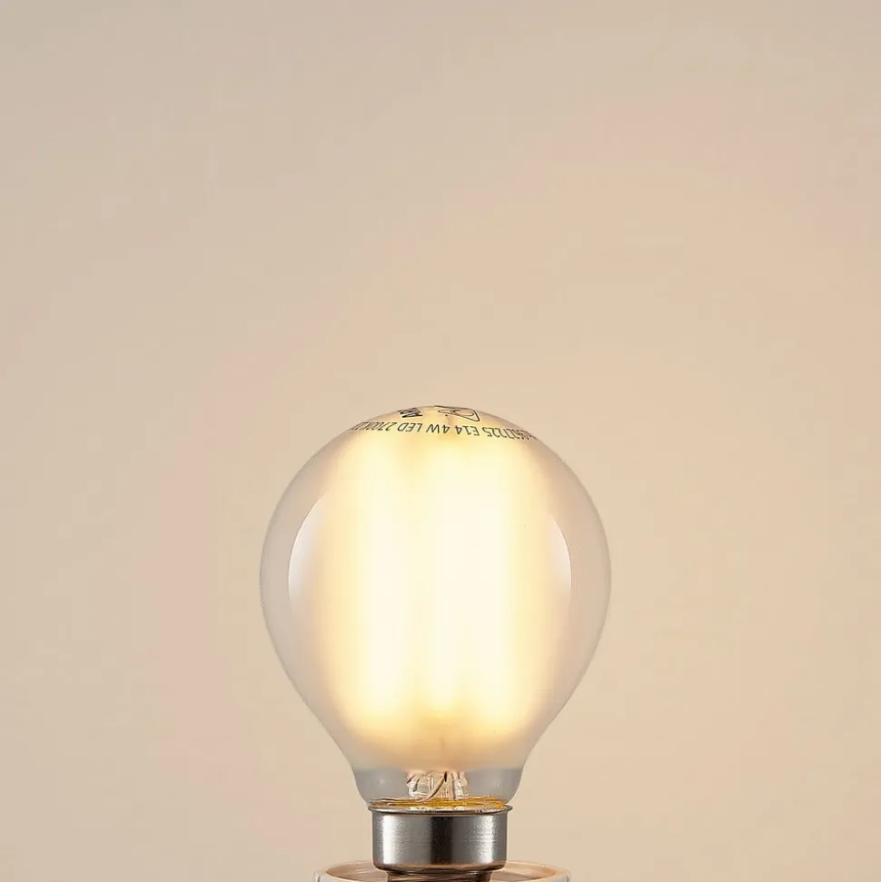 LED druppellamp E14 4W 2700K mat dimbaar 3 per set