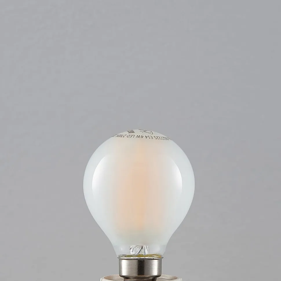 LED druppellamp E14 4W 2700K mat dimbaar 3 per set