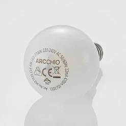 LED druppellamp E14 4W 2700K mat dimbaar 2 per set